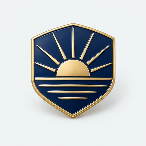 Illustrative hard enamel pins design